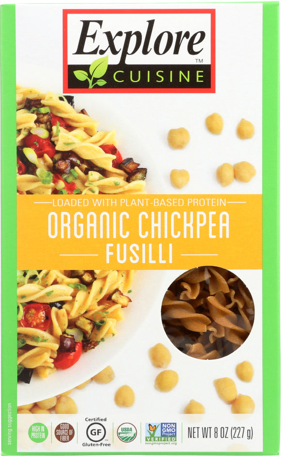 EXPLORE CUISINE: Chickpea Fusilli Pasta, 8 oz
