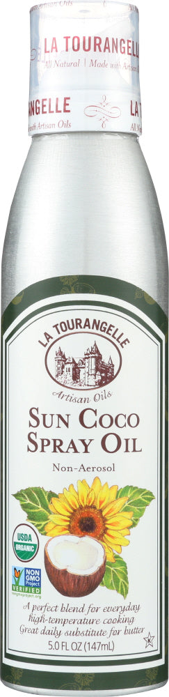 LA TOURANGELLE: Oil Spray Sun Coco Organic, 147 ml