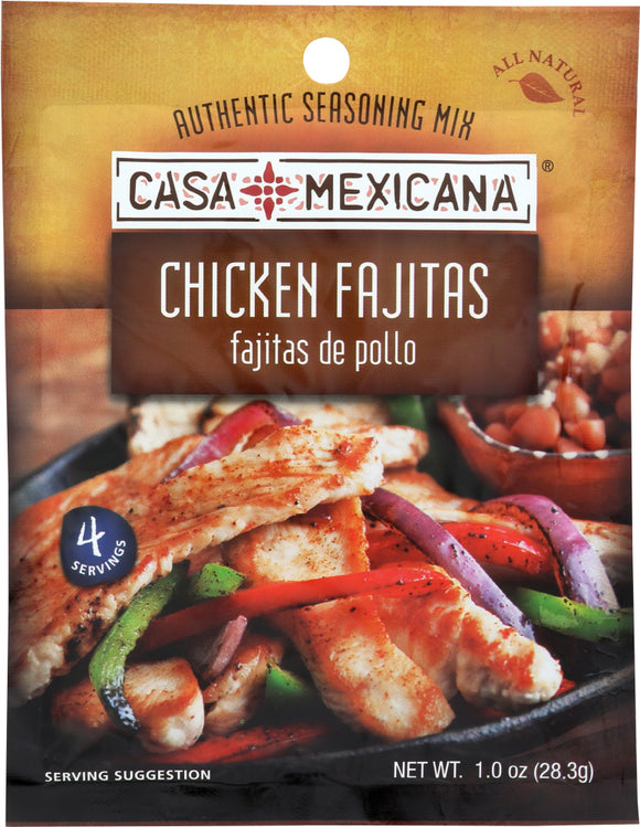 CASA MEXICANA: Chicken Fajitas Seasoning Mix, 1 oz