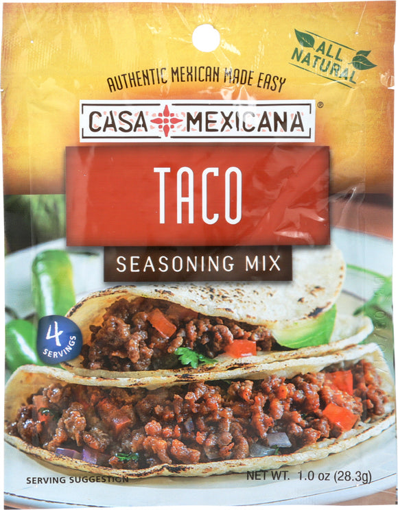 CASA MEXICANA: Taco Seasoning Mix, 1 oz