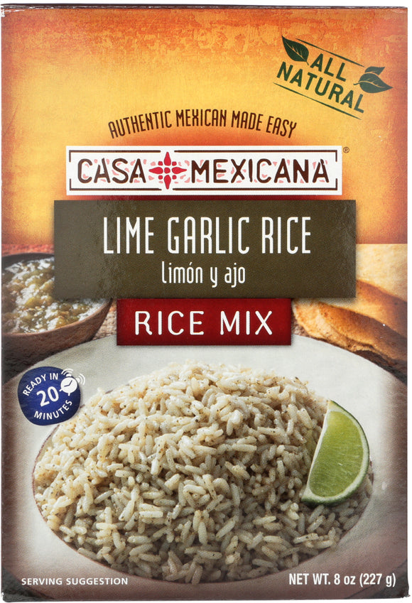 CASA MEXICANA: Lime Garlic Rice, 8 oz