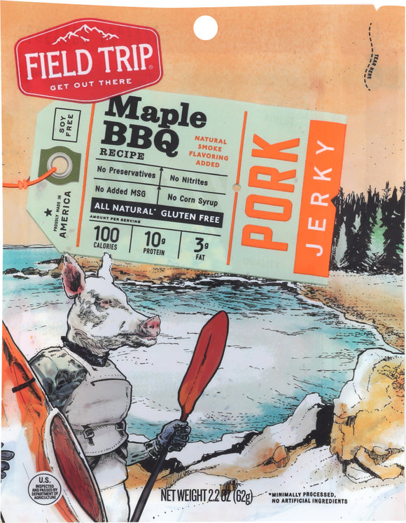 FIELDTRIP: Jerky Pork Maple BBQ, 2.2 oz