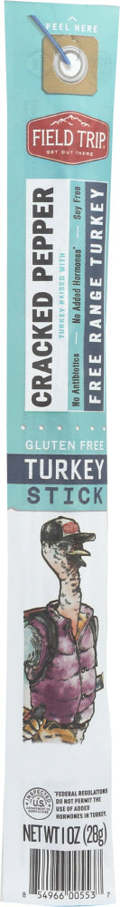 FIELDTRIP: Meat Stick Turkey Cracked Pepper, 1oz