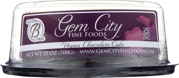 BLOSSOM FINE FOODS: Gluten Free Vegan Chocolate Cake, 22 oz