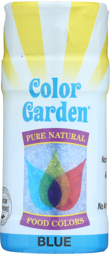 COLOR GARDEN: Pure Natural Deco Sugar Blue, 3 oz