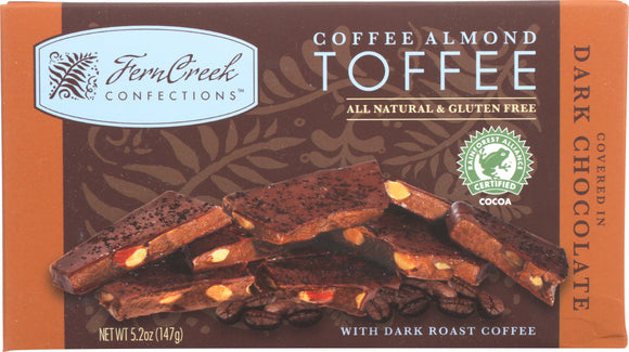 FERNCREEK: Toffee-Dark Chocolate Coffee Almond, 5.2