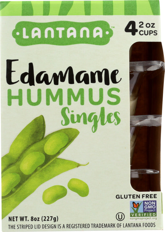 LANTANA: Hummus Edamame 4pk, 8 oz
