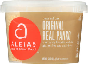 ALEIA'S: Gluten Free Original Real Panko Crumbs, 12 oz