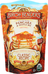 BIRCH BENDERS: Pancake & Waffle Mix Classic, 16 oz