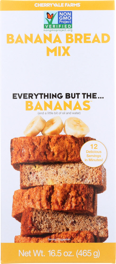 CHERRYVALE FARMS: Banana Bread Mix, 16.5 oz