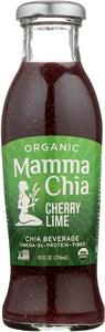 MAMMA CHIA: Organic Cherry Lime Vitality Beverage, 10 oz