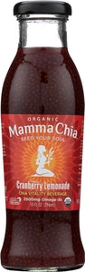 MAMMA CHIA: Organic Cranberry Lemonade Vitality Beverage, 10 oz