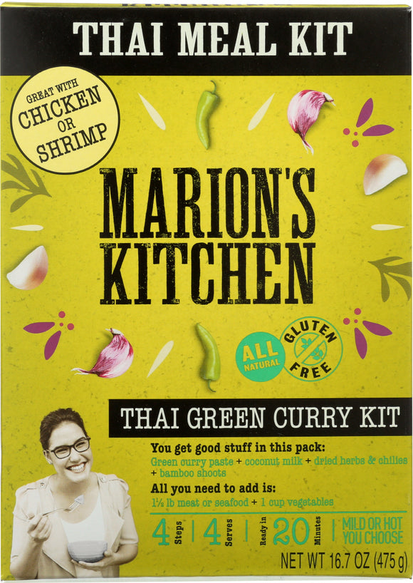 MARION'S: Kitchen Thai Green Curry Cooking Kit, 16.7 Oz