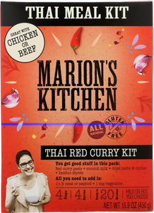 MARION'S: Kitchen Thai Red Curry Gourmet Meal Kit, 15.9 oz