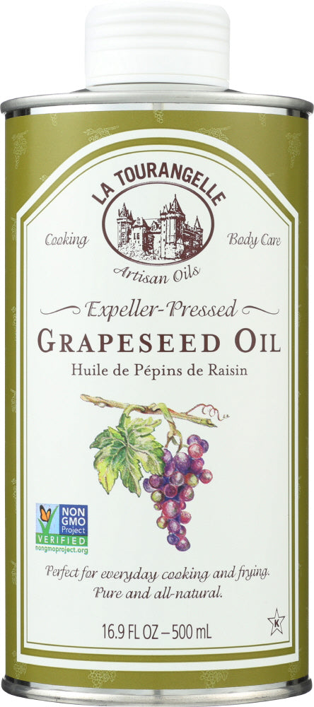 LA TOURANGELLE: Grapeseed Oil, 16.9 oz