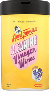 AUNT FANNIES: Vinegar Wipes Lavender 50 pc
