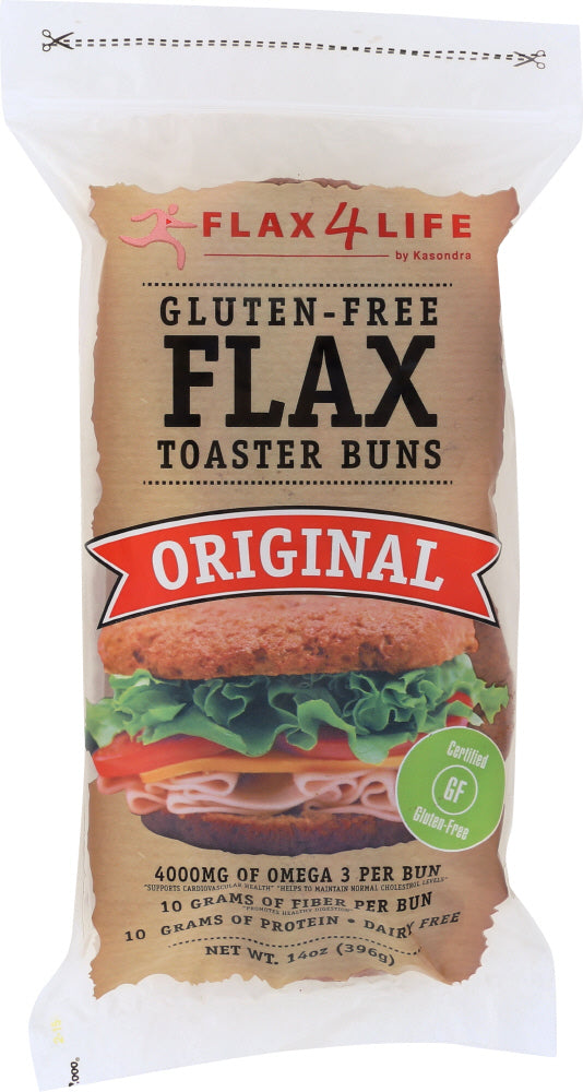 FLAX4LIFE: Bun Toaster Original Bag, 14 oz