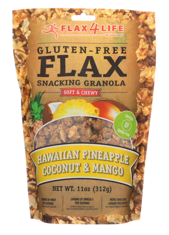 FLAX4LIFE: Granola Hawaiian Gluten Free, 11 oz