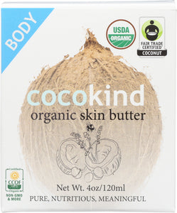 COCOKIND: Organic Skin Butter, 4 oz