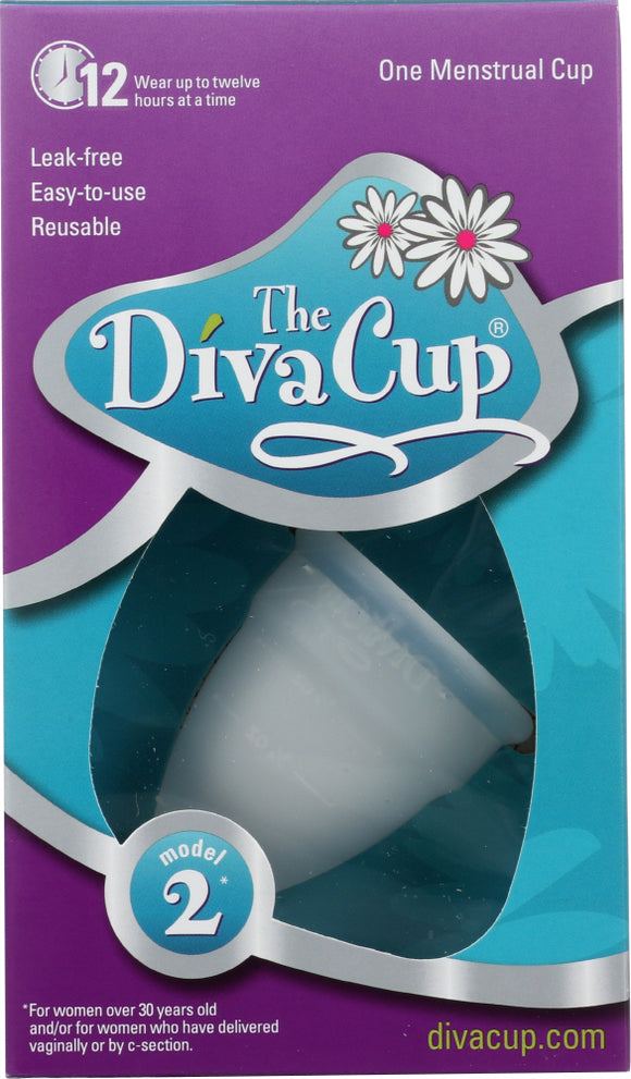 DIVACUP: The DivaCup Model 2, 1 cup