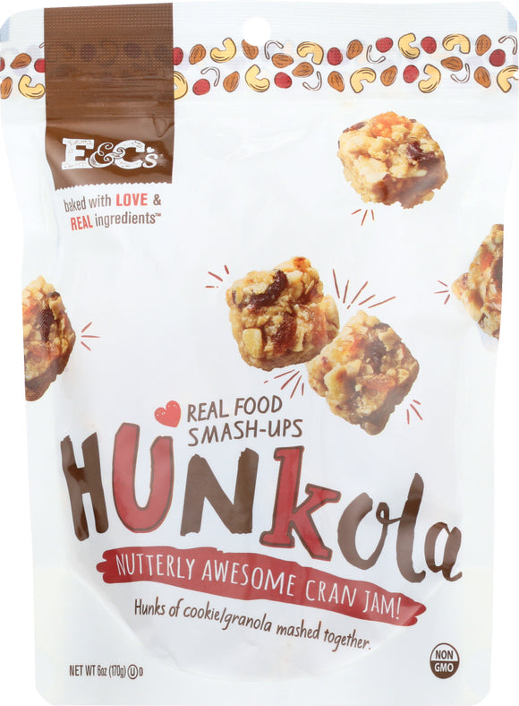 E&CS SNACKS: Granola Cran Jam Nutterly, 6 oz