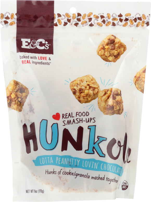 E&CS SNACKS: Granola Peanutty Chocolate, 6 oz
