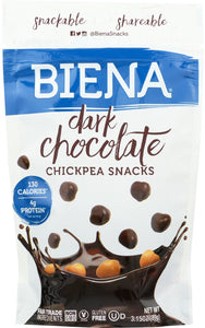 BIENA: Dark Chocolate Roasted Chickpea, 3.15 oz