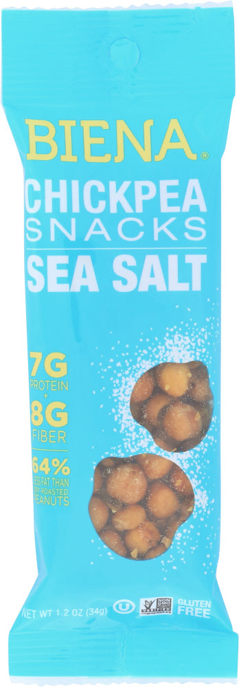 BIENA: Sea Salt Roasted Chickpea, 1.2 oz