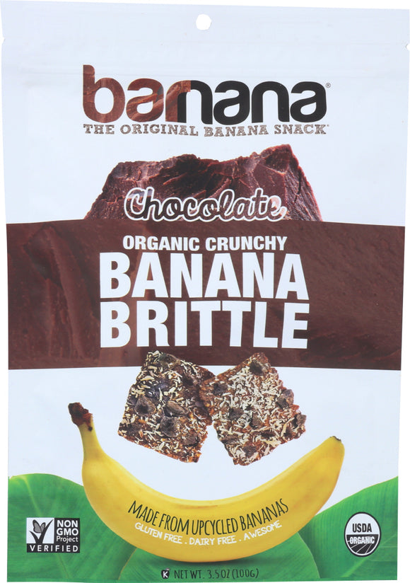 BARNANA: Chocolate Banana Brittle 3.5 Oz