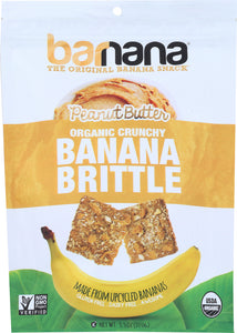 BARNANA: Peanut Butter Banana Brittle 3.5 Oz