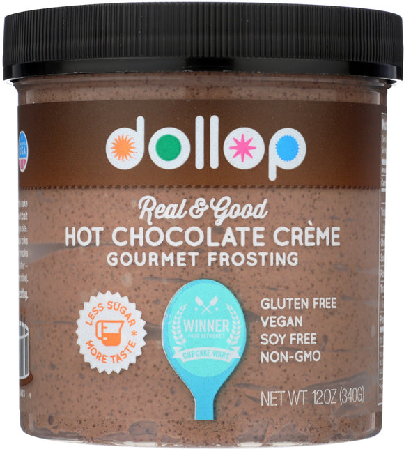 DOLLOP GOURMET: Frosting Hot Chocolate, 12 oz
