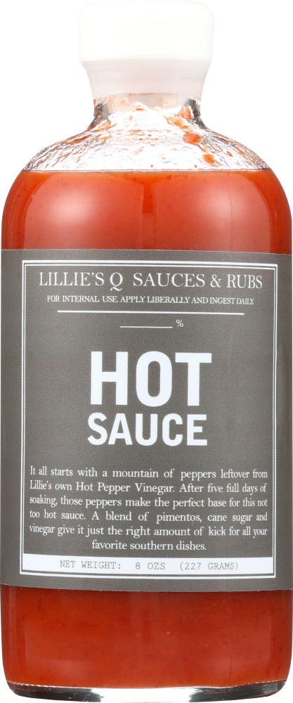LILLIES Q: Hot Sauce, 8 oz