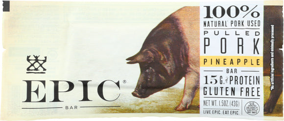 EPIC: Protein Bar Pulled Pork Pineapple, 1.5 oz