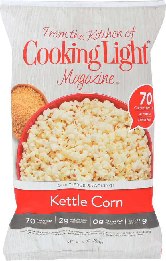 COOKING LIGHT: Kettle Corn, 9 oz