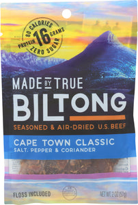 MADE BY TRUE: Biltong Original, 2 oz