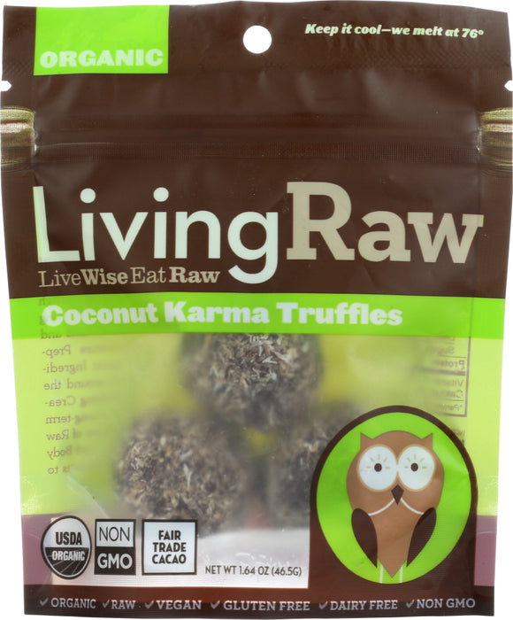 LIVING RAW: TRUFFLE COCONUT KARMA ORG (1.640 OZ)