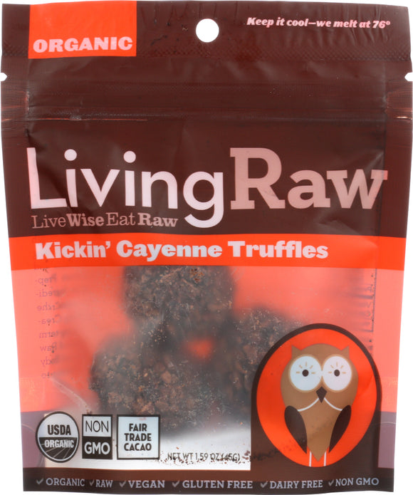 LIVING RAW: TRUFFLE CAYENNE KCKN ORG (1.590 OZ)