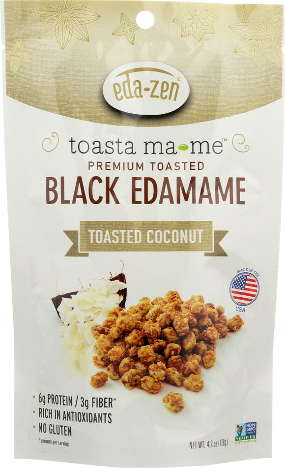 EDA ZEN: Edamame Toasted Coconut, 4.2 oz