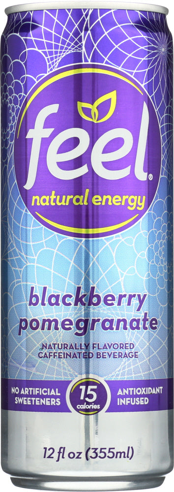 FEEL NATURAL ENERGY: Blackberry Pomegranate Beverage, 12 oz