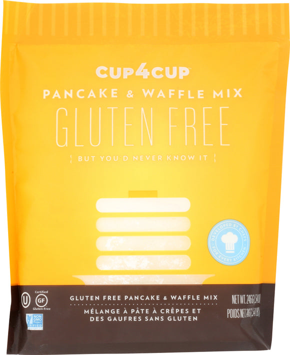 CUP 4 CUP: Pancake and Waffle Mix Gluten Free, 8.7 oz