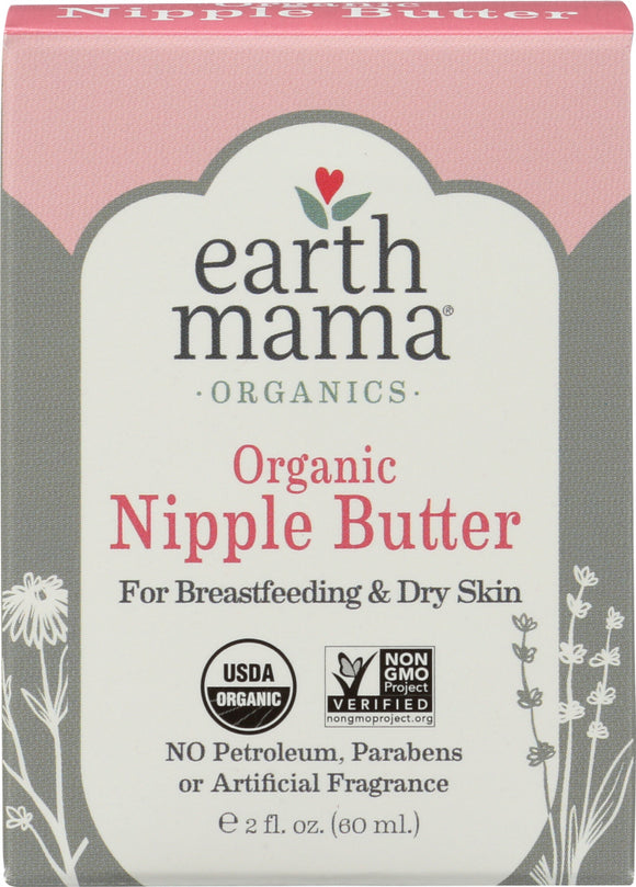 EARTH MAMA: Angel Baby Natural Nipple Butter, 2 oz