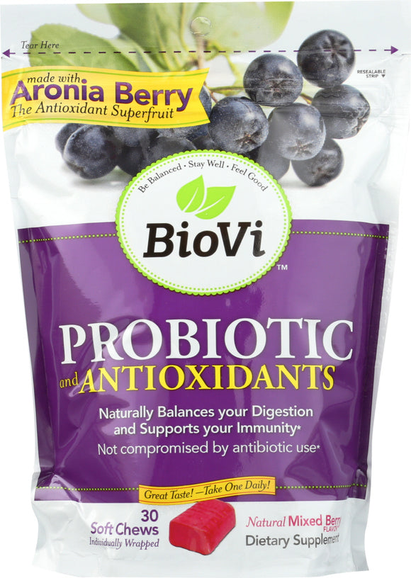 BIOVI: Probiotic Antioxidant Berry, 30 tb