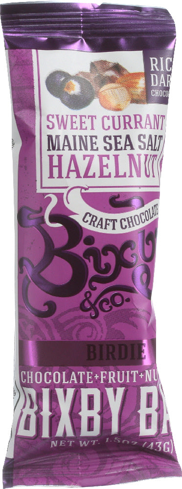 BIXBY AND CO: Dark Chocolate Bar Birdie, 1.5 oz