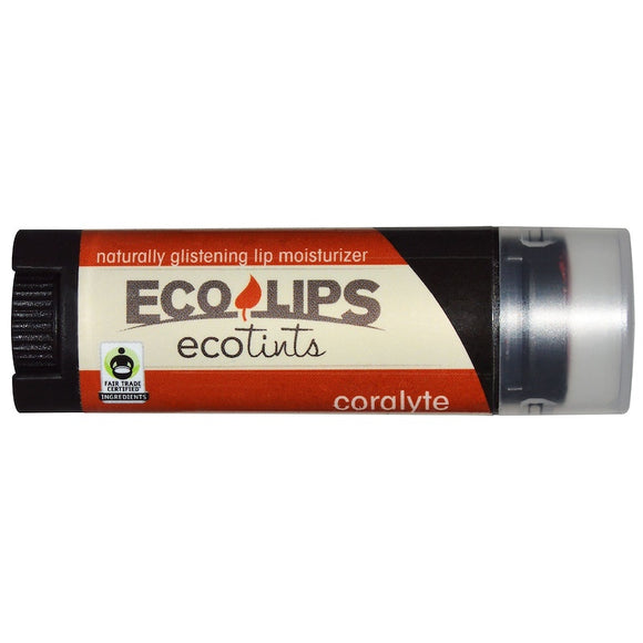 ECO LIPS: Tint Coralyte Lip Balm, .3 oz