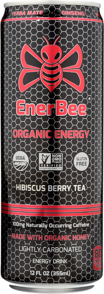 ENERBEE: Hibiscus Berry Tea, 12 oz