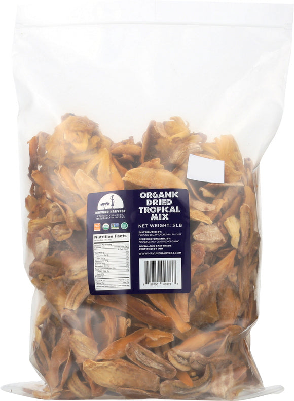 MAVUNO HARVEST: Dried Fruit Tropical Mix, 5 lb