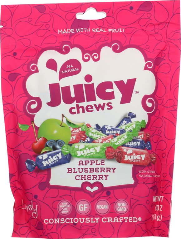 LOVELY CANDY: Company Apple Cherry And Blackberry Fruit Chews, 6 oz