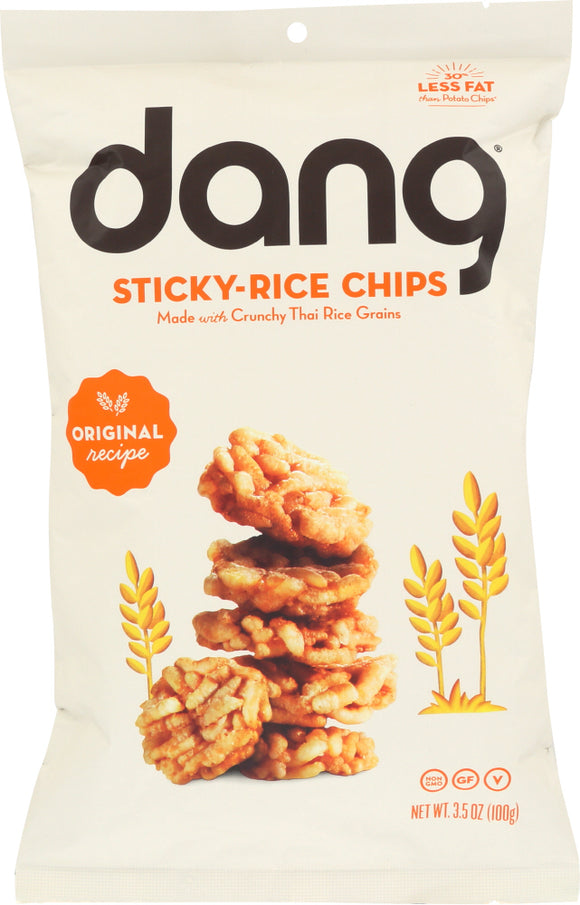 DANG: Chips Sticky Rice Original, 3.5 oz