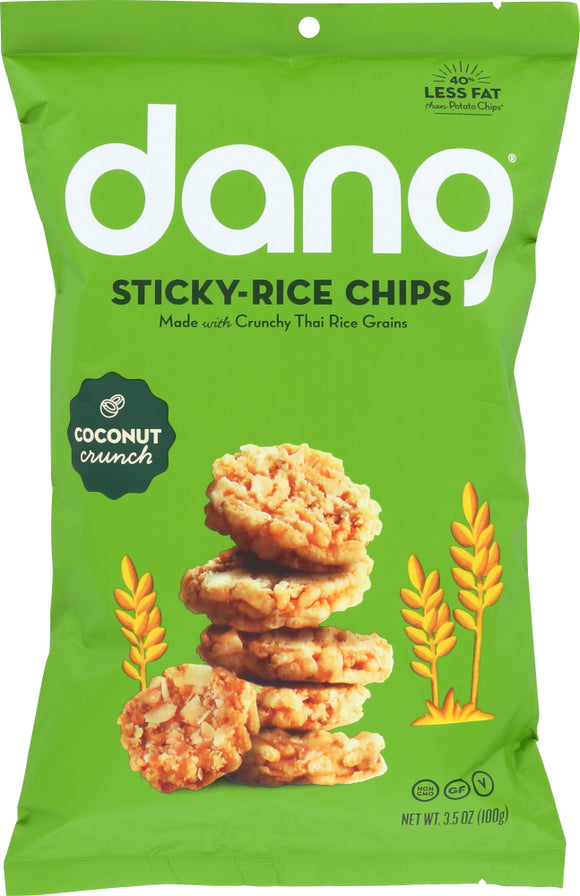 DANG: Chips Coconut Crunch Sticky RIce, 3.5 oz