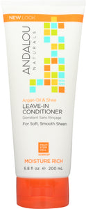 ANDALOU NATURALS: Argan Oil Plus+ Leave-In Conditioner Moisture Rich, 6.8 oz